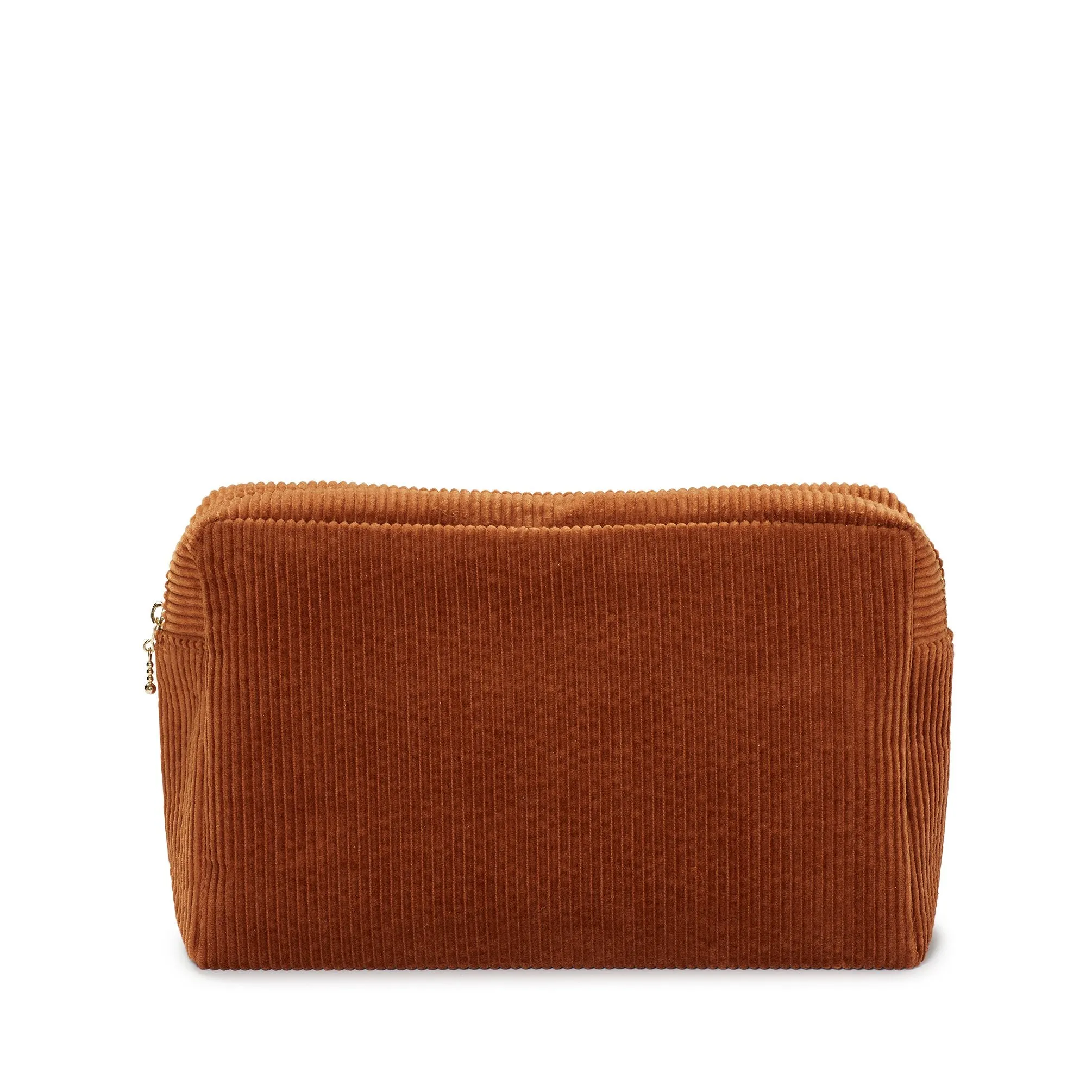 corduroy large pouch, caramel sold by Nordstjerne