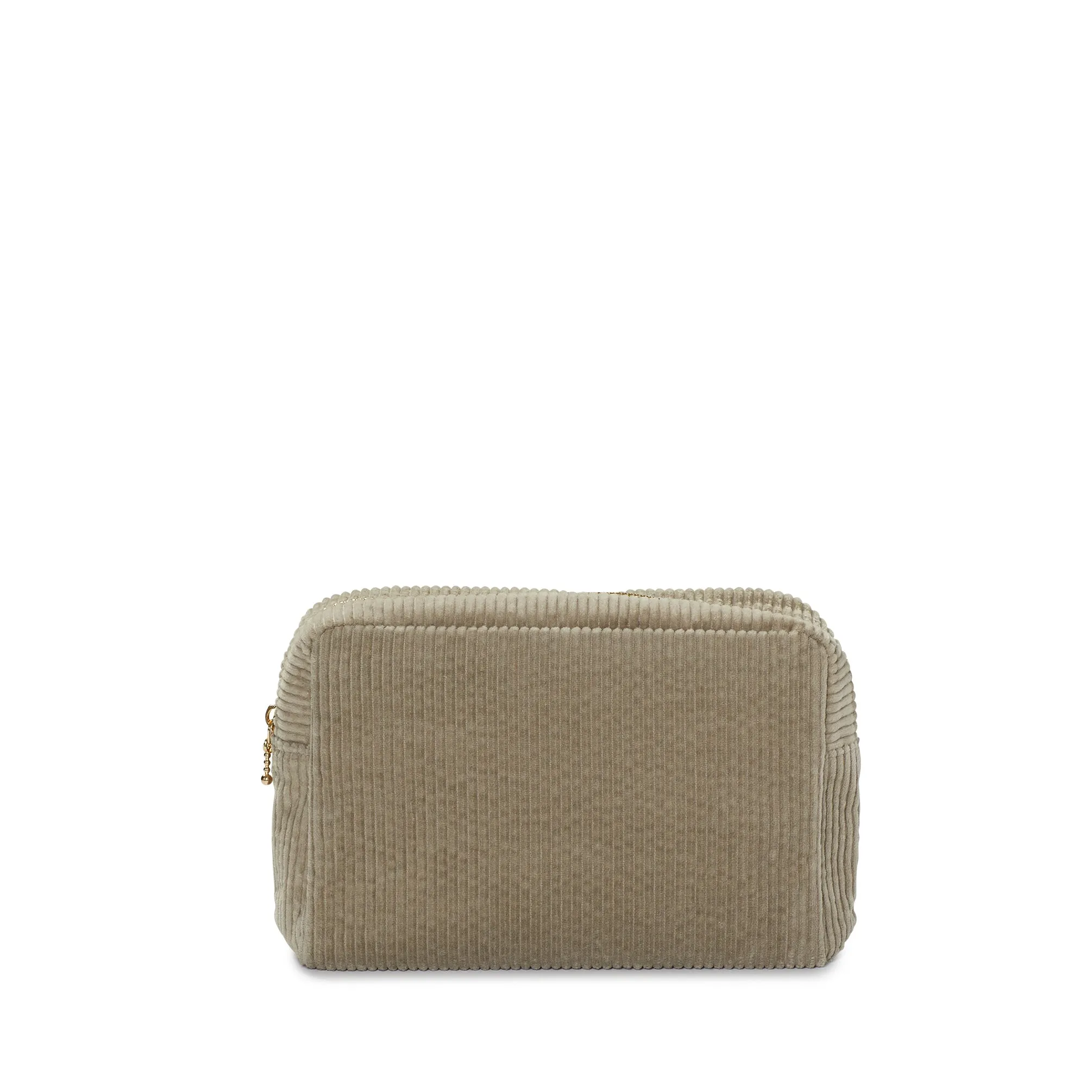 corduroy small pouch, nude grey sold by Nordstjerne