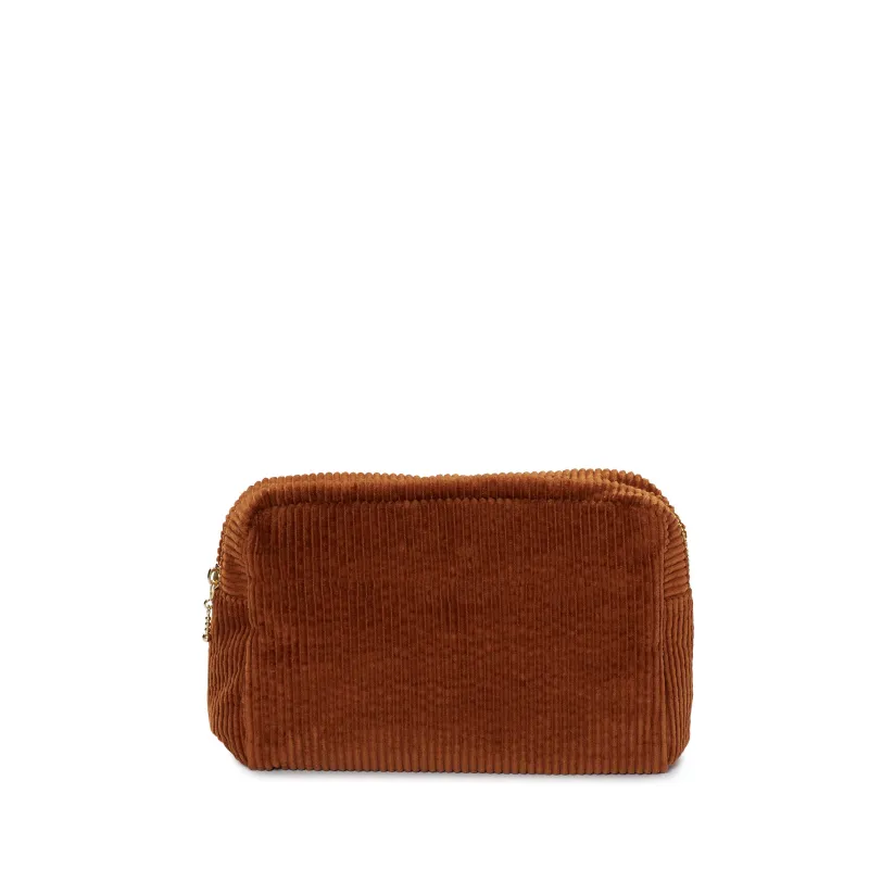 corduroy small pouch, caramel sold by Nordstjerne
