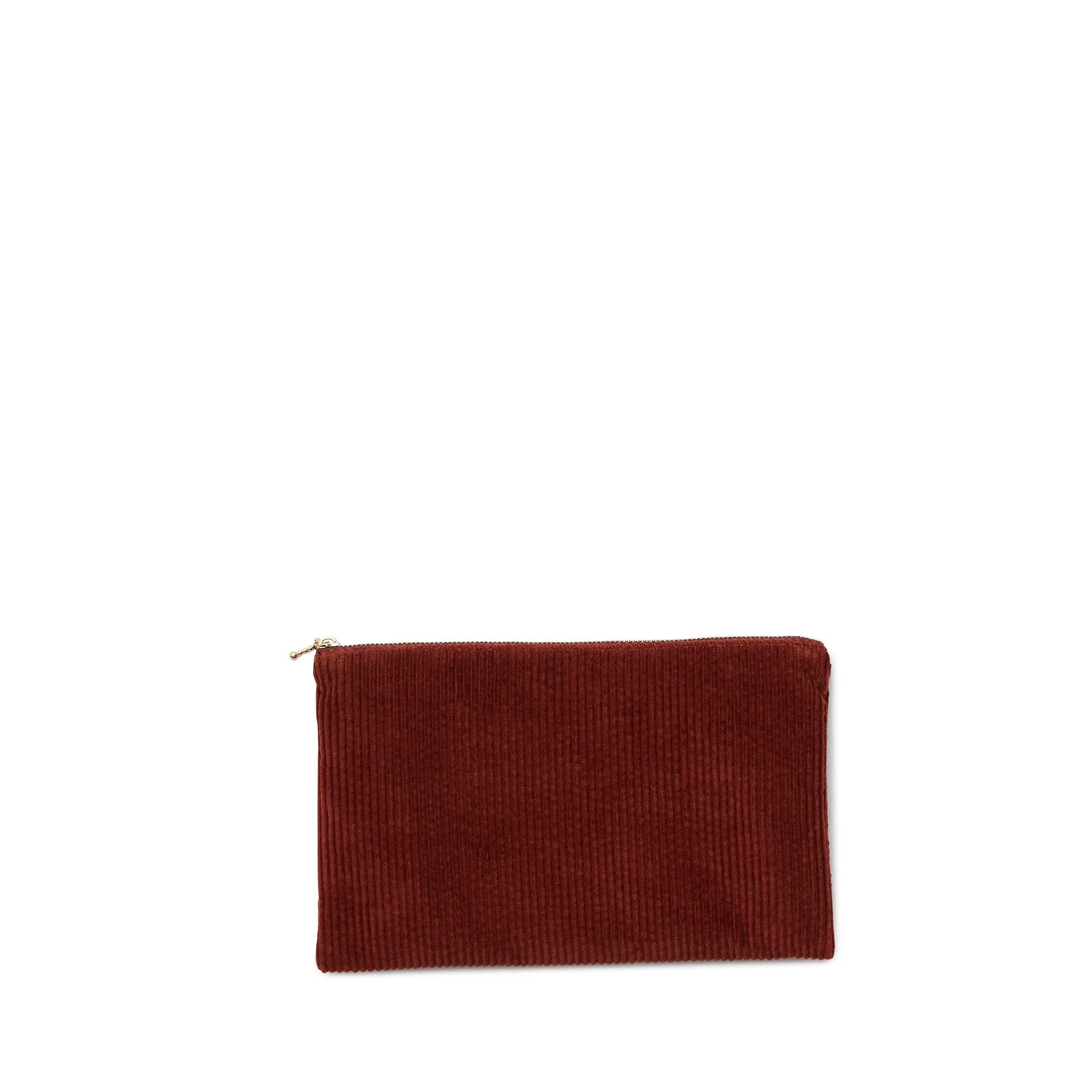 corduroy clutch, rust sold by Nordstjerne