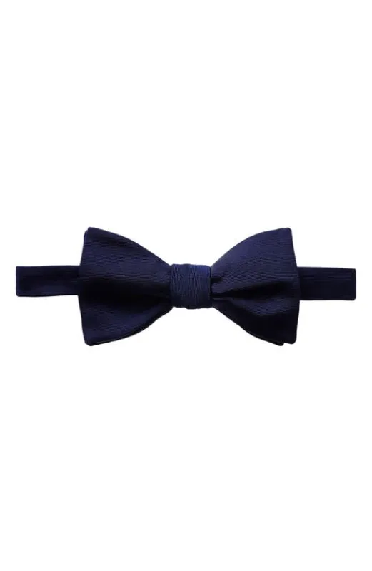 Eton Silk Grosgrain Bow Tie in Navy at Nordstrom sold by Nordstrom