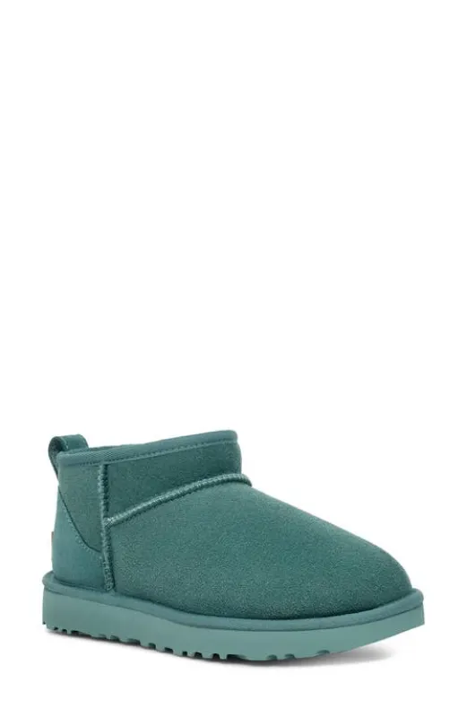 UGG(r) Ultra Mini Classic Boot in Sea Foam at Nordstrom, Size 8 made by Nordstrom
