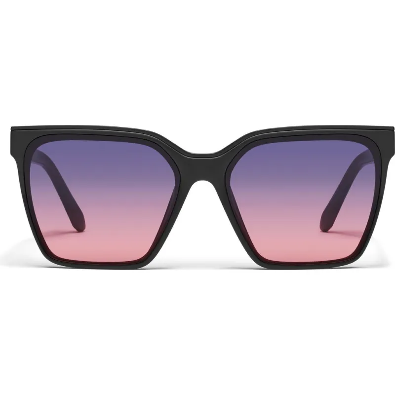 QUAY Level Up 60mm Square Sunglasses in Pinot/Smoke at Nordstrom sold by Nordstrom