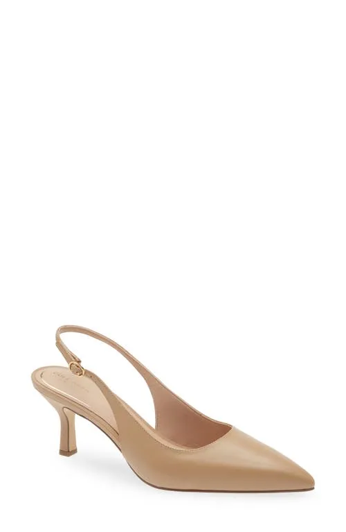 Cole Haan Hansell Slingback Pointed Toe Pump in Provincial Blue Suede at Nordstrom, Size 9 sold by Nordstrom