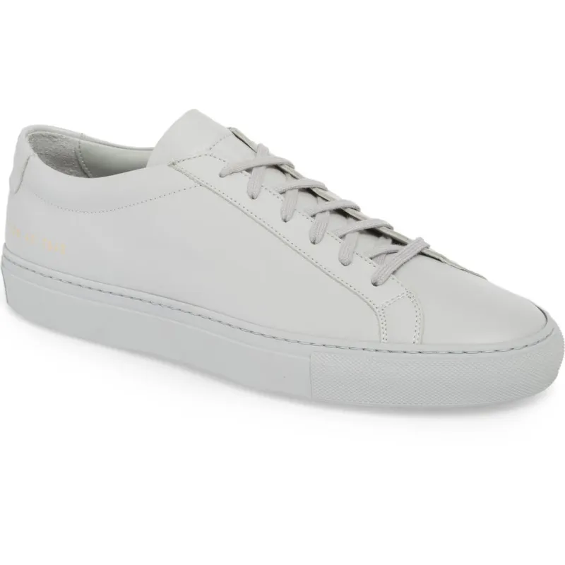 Common Projects Original Achilles Sneaker in Grey Leather at Nordstrom, Size 12Us made by Common Projects
