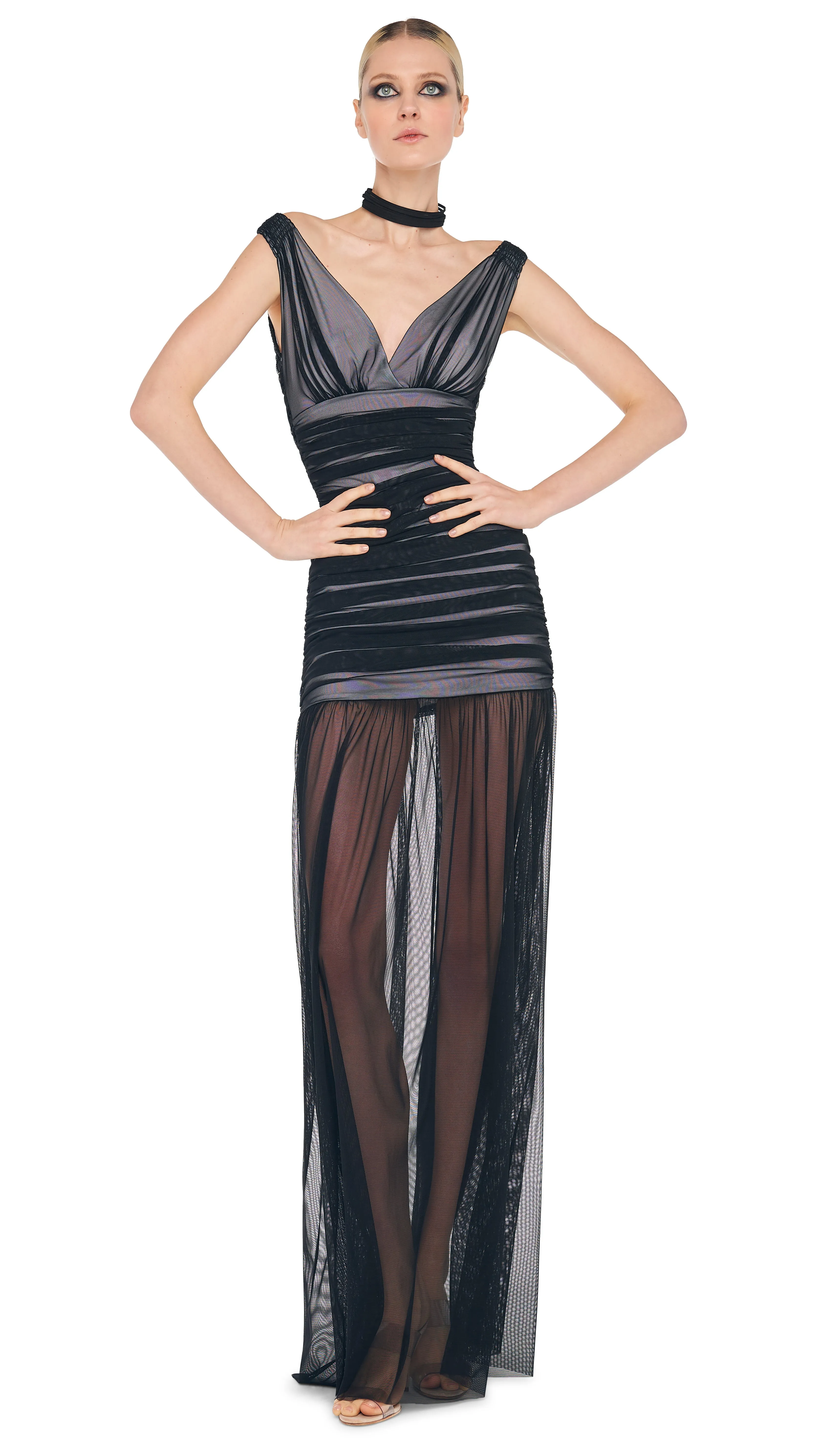 TARA PICKLEBALL GOWN sold by Norma Kamali product image thumbnail 4