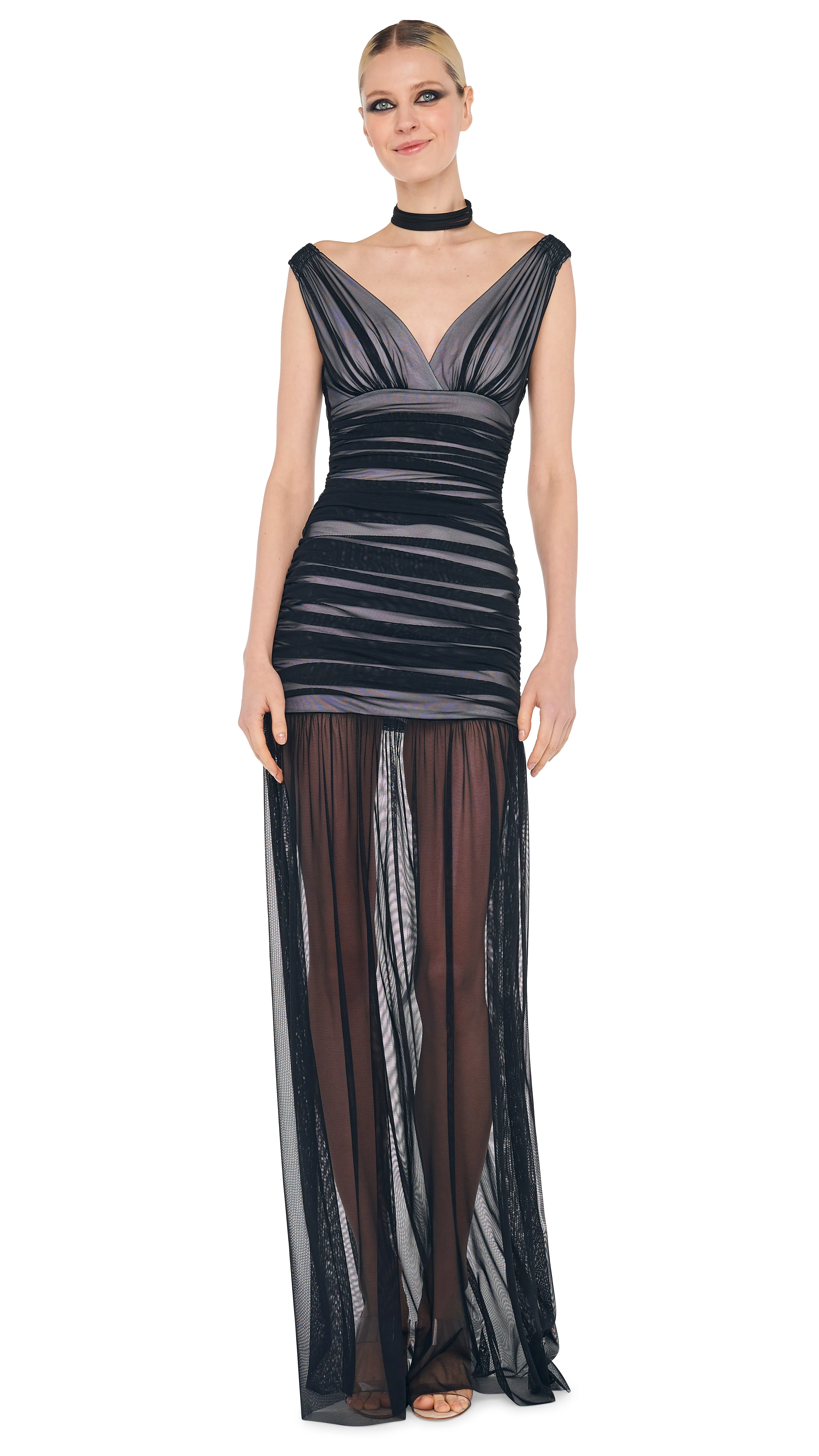 TARA PICKLEBALL GOWN sold by Norma Kamali