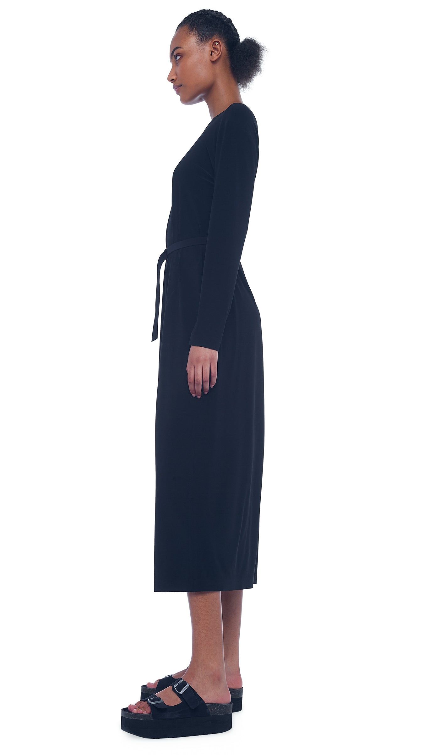 BF CREW MIDCALF DRESS sold by Norma Kamali product image thumbnail 3