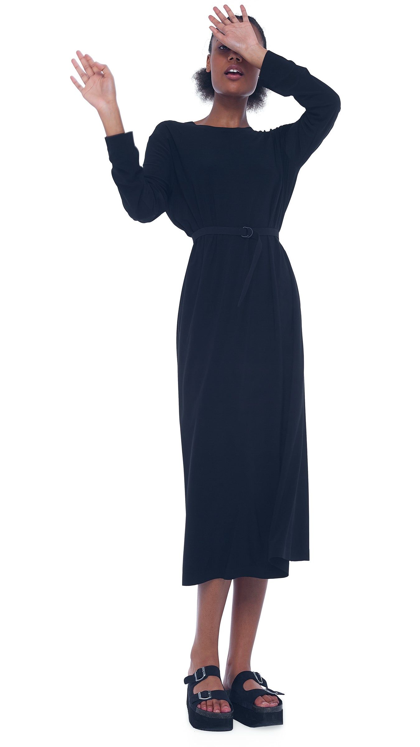 BF CREW MIDCALF DRESS sold by Norma Kamali product image thumbnail 5