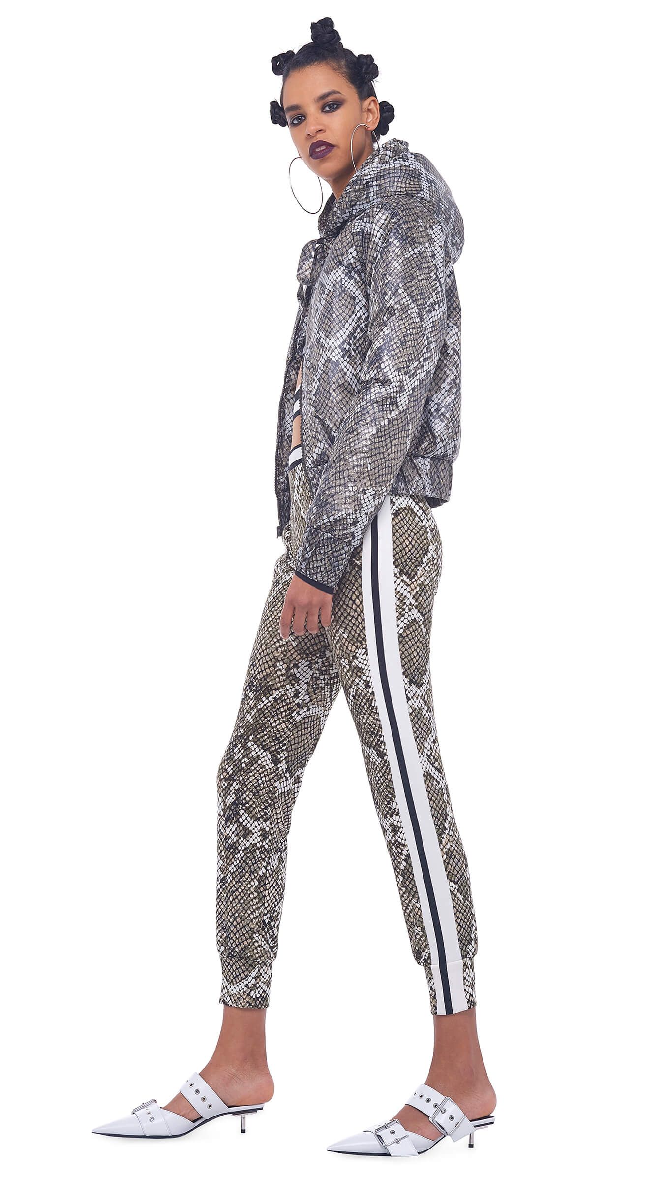 HOODED BOMBER JACKET sold by Norma Kamali product image thumbnail 2