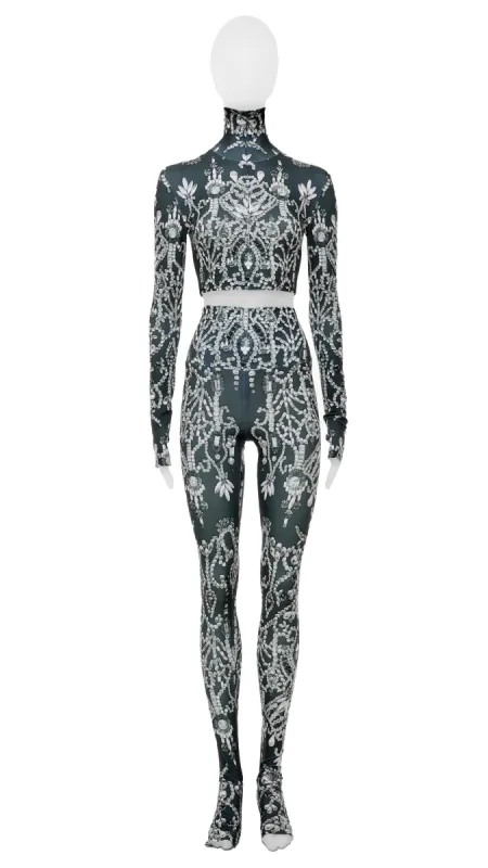 CROPPED TURTLE TOP made by Norma Kamali