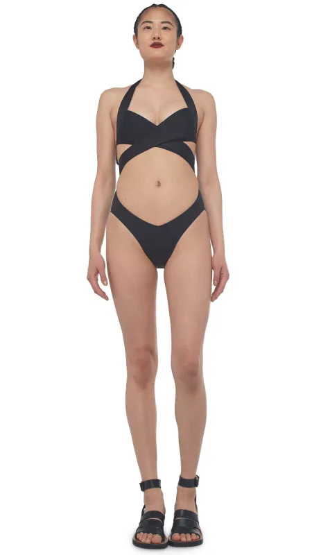 HALTER CROSS MIO sold by Norma Kamali