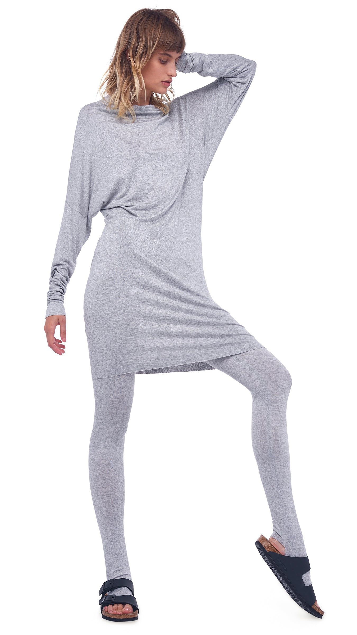 LEGGING WITH FOOTIE sold by Norma Kamali product image thumbnail 5