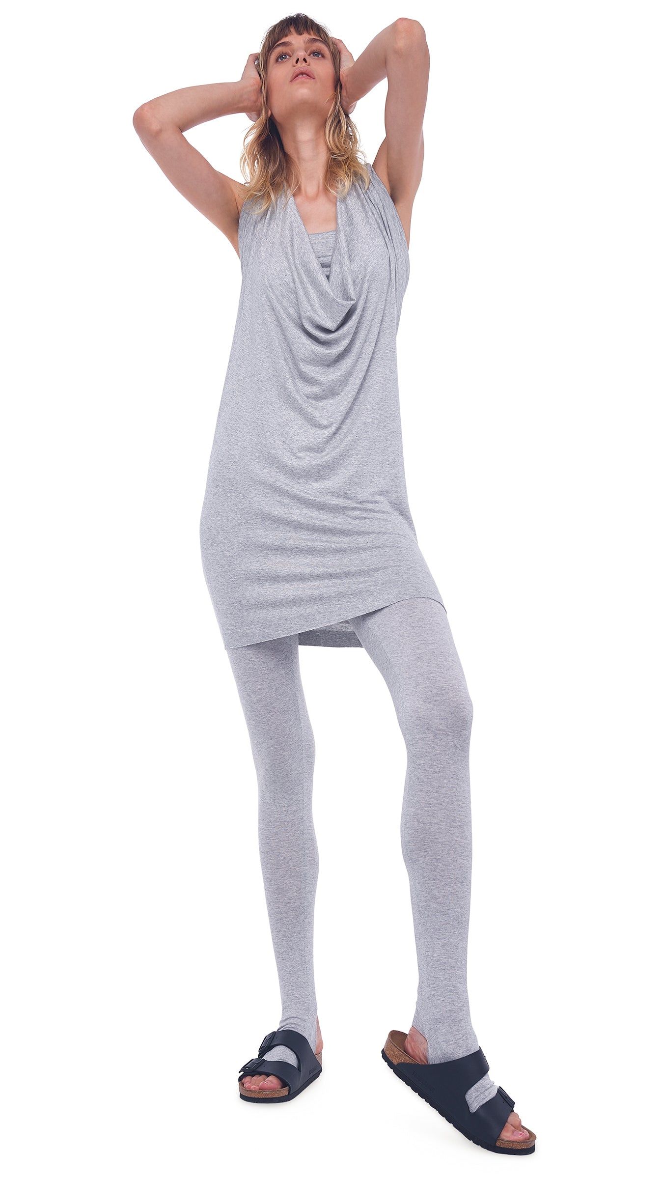 LEGGING WITH FOOTIE sold by Norma Kamali product image thumbnail 4