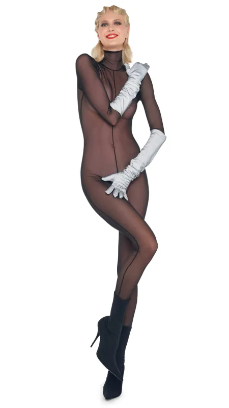 LONG SLEEVE TURTLE CATSUIT sold by Norma Kamali