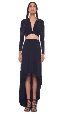 DOLMAN WRAP TOP sold by Norma Kamali