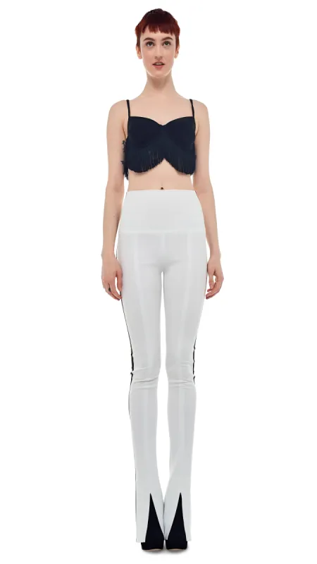 FRINGE UNDERWIRE BRA sold by Norma Kamali