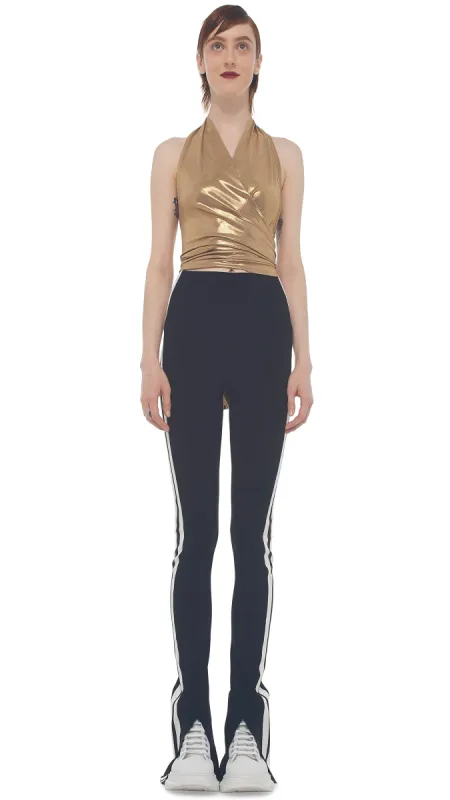 HALTER WRAP TOP sold by Norma Kamali