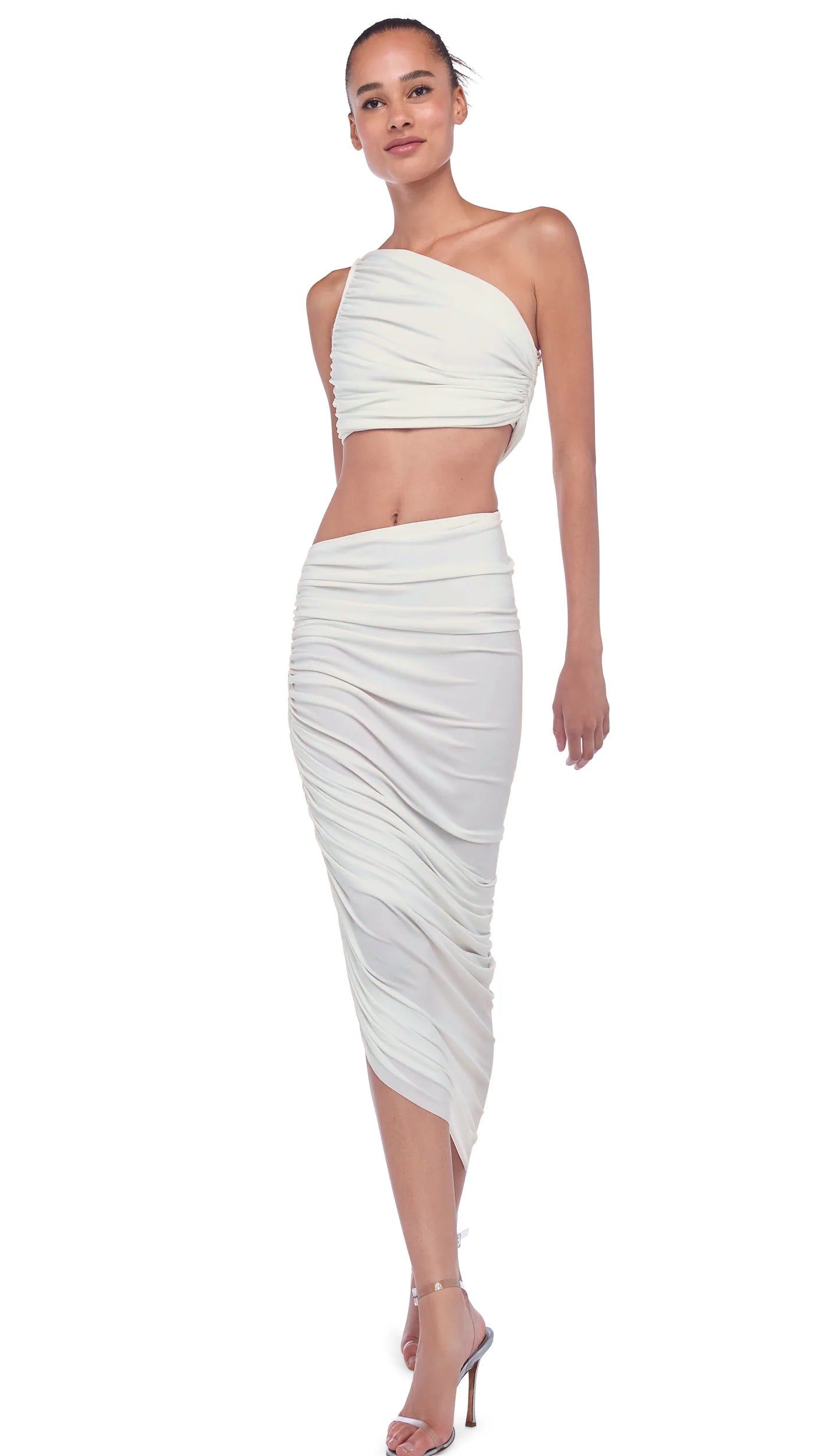 DIANA LONG SKIRT sold by Norma Kamali product image thumbnail 5