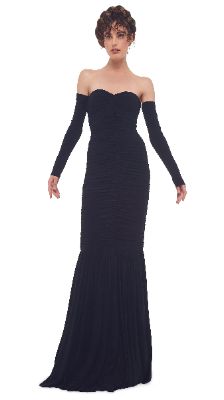 SLINKY FISHTAIL GOWN sold by Norma Kamali