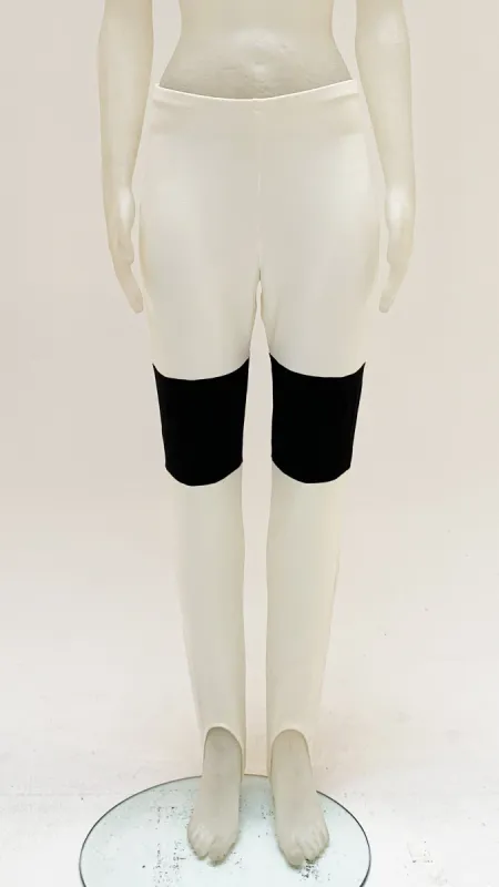 SPLICED STIRRUP LEGGING sold by Norma Kamali