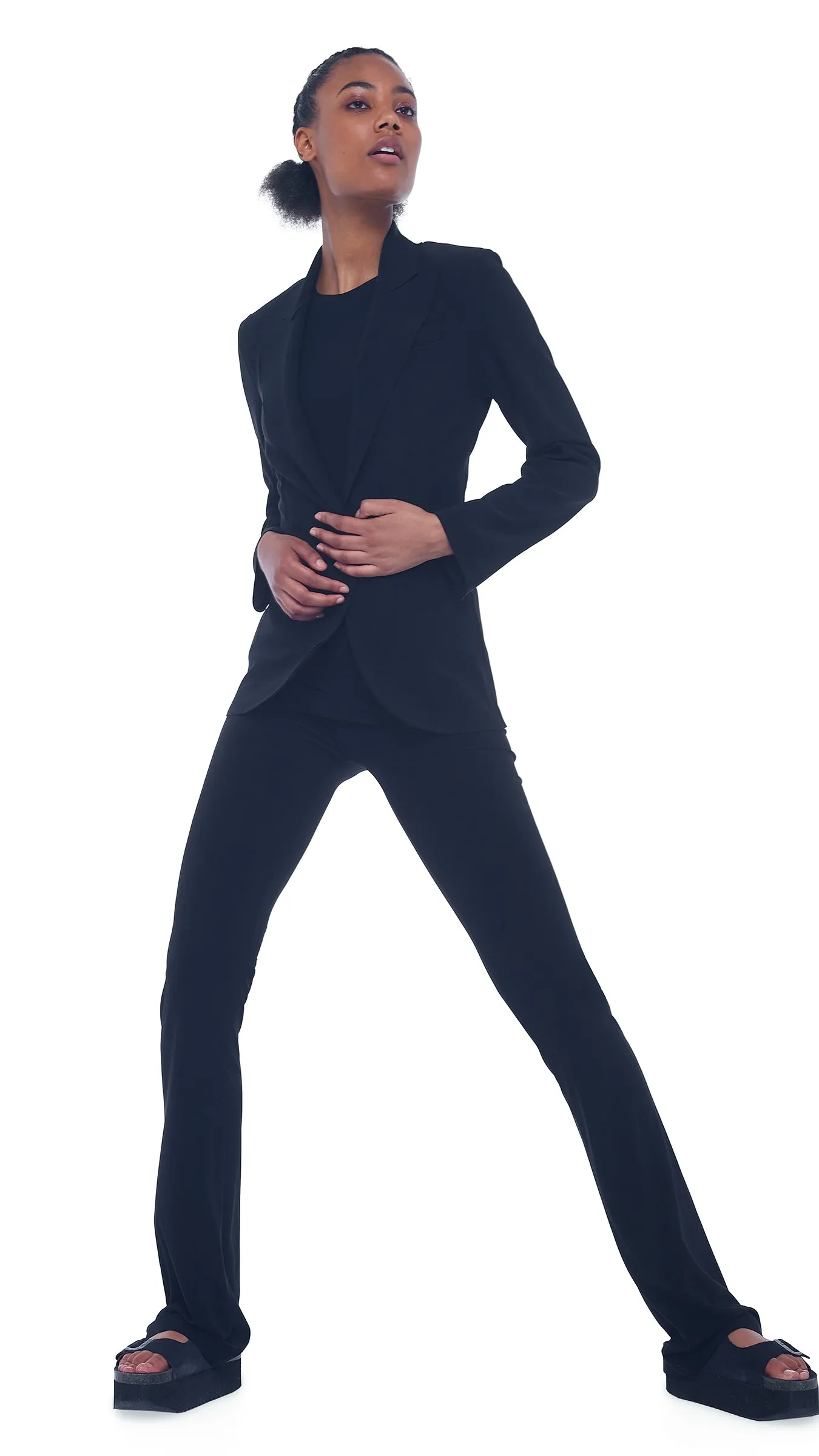 SINGLE BREASTED JACKET sold by Norma Kamali product image thumbnail 4