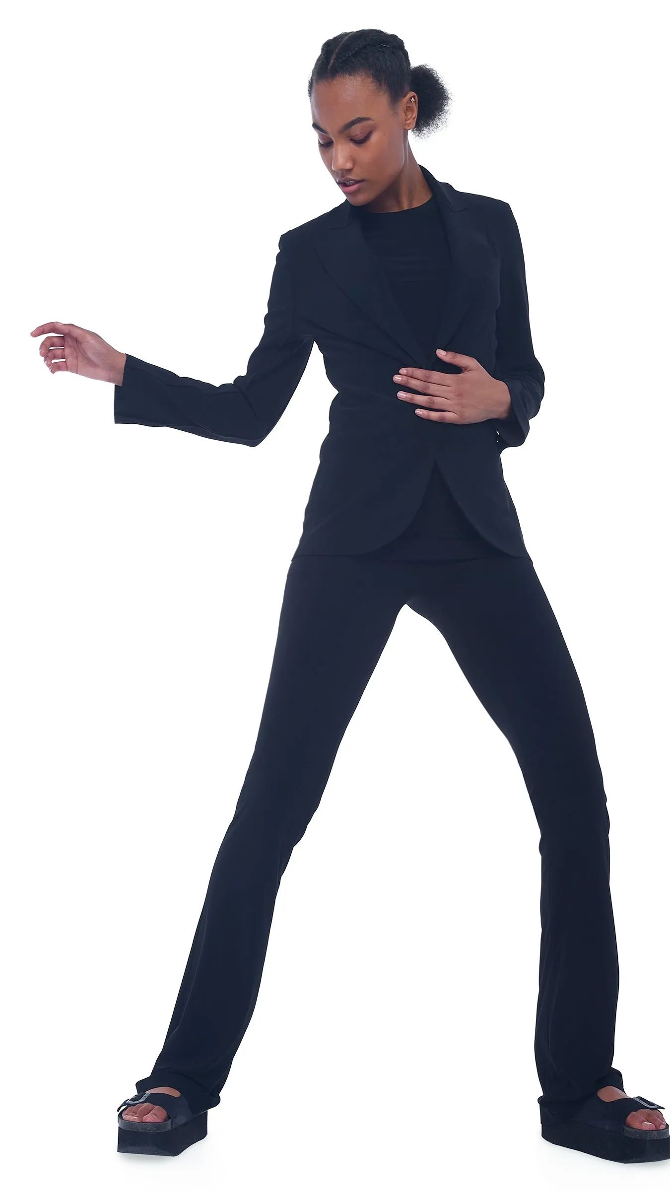 SINGLE BREASTED JACKET sold by Norma Kamali product image thumbnail 5