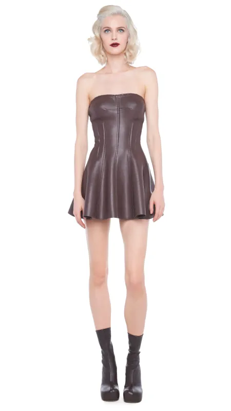 STRAPLESS GRACE MINI DRESS sold by Norma Kamali