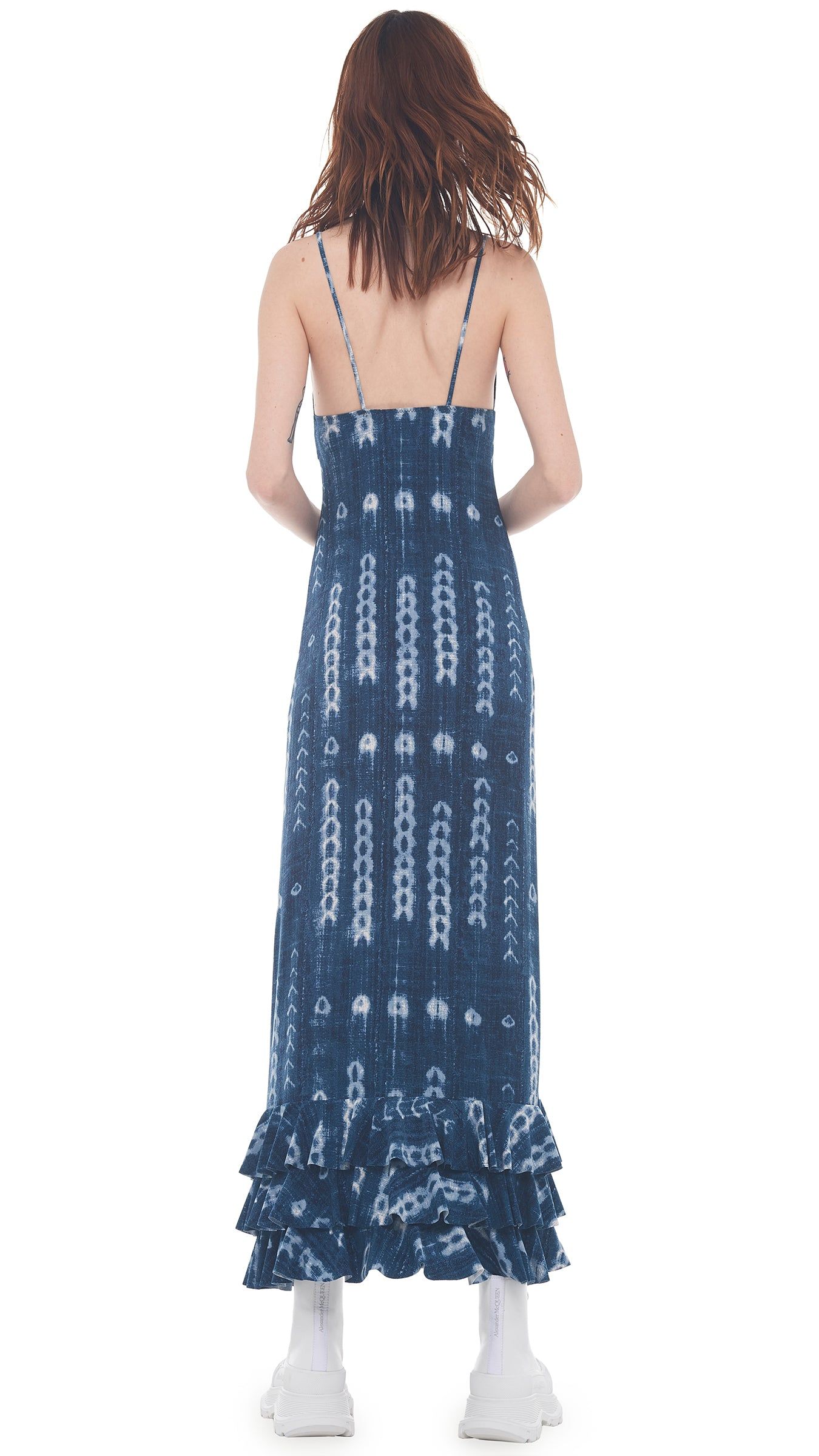 SLIP RUFFLE DRESS sold by Norma Kamali product image thumbnail 3