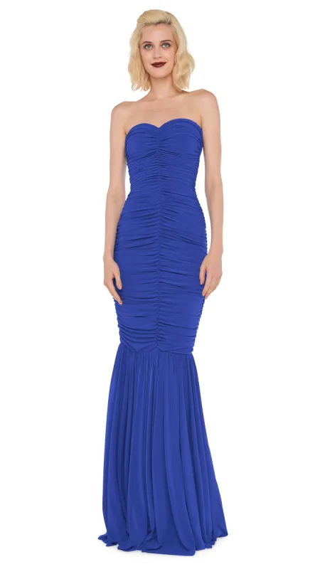 SLINKY FISHTAIL GOWN sold by Norma Kamali