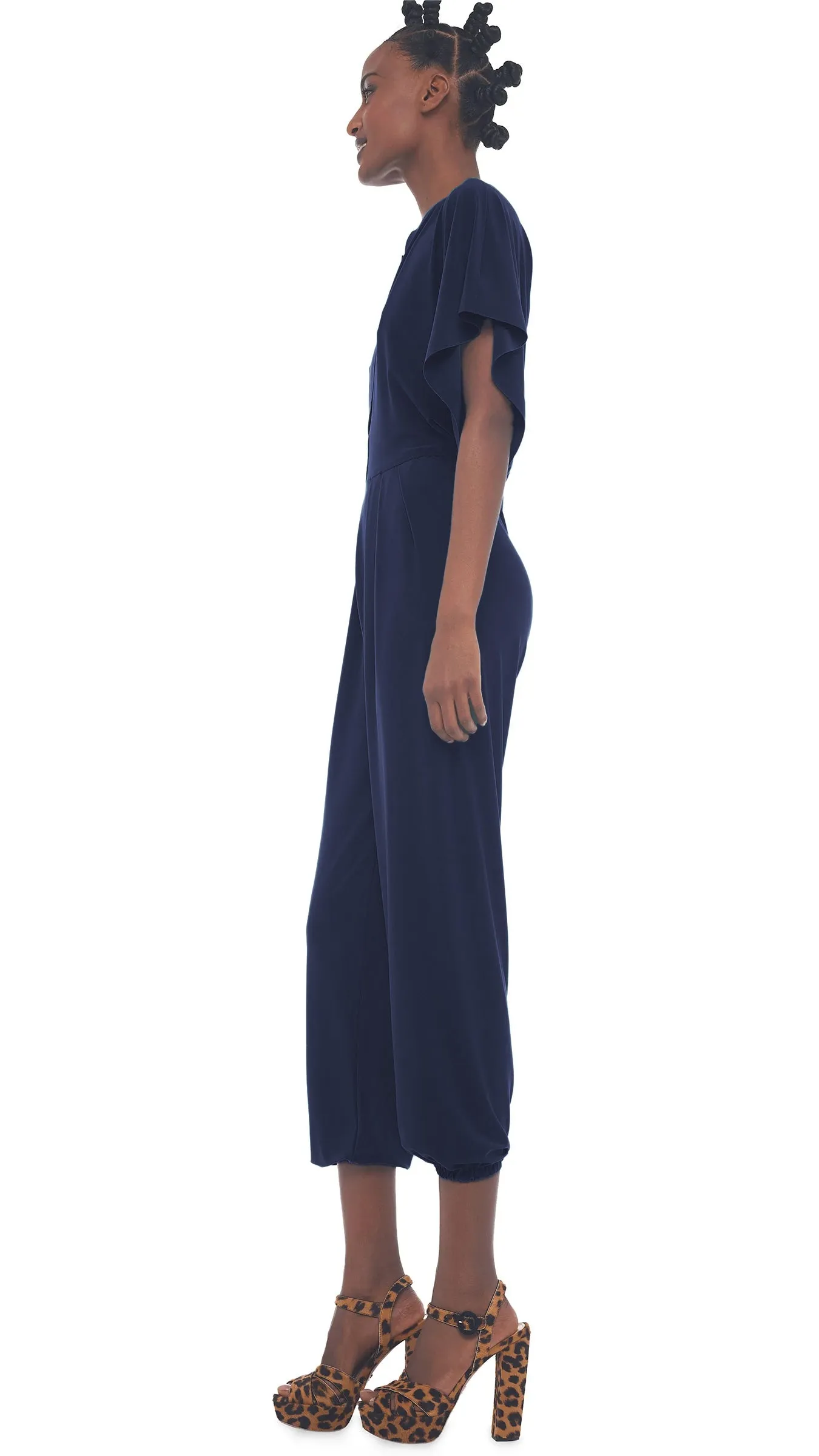 RECTANGLE JOG JUMPSUIT sold by Norma Kamali product image thumbnail 2