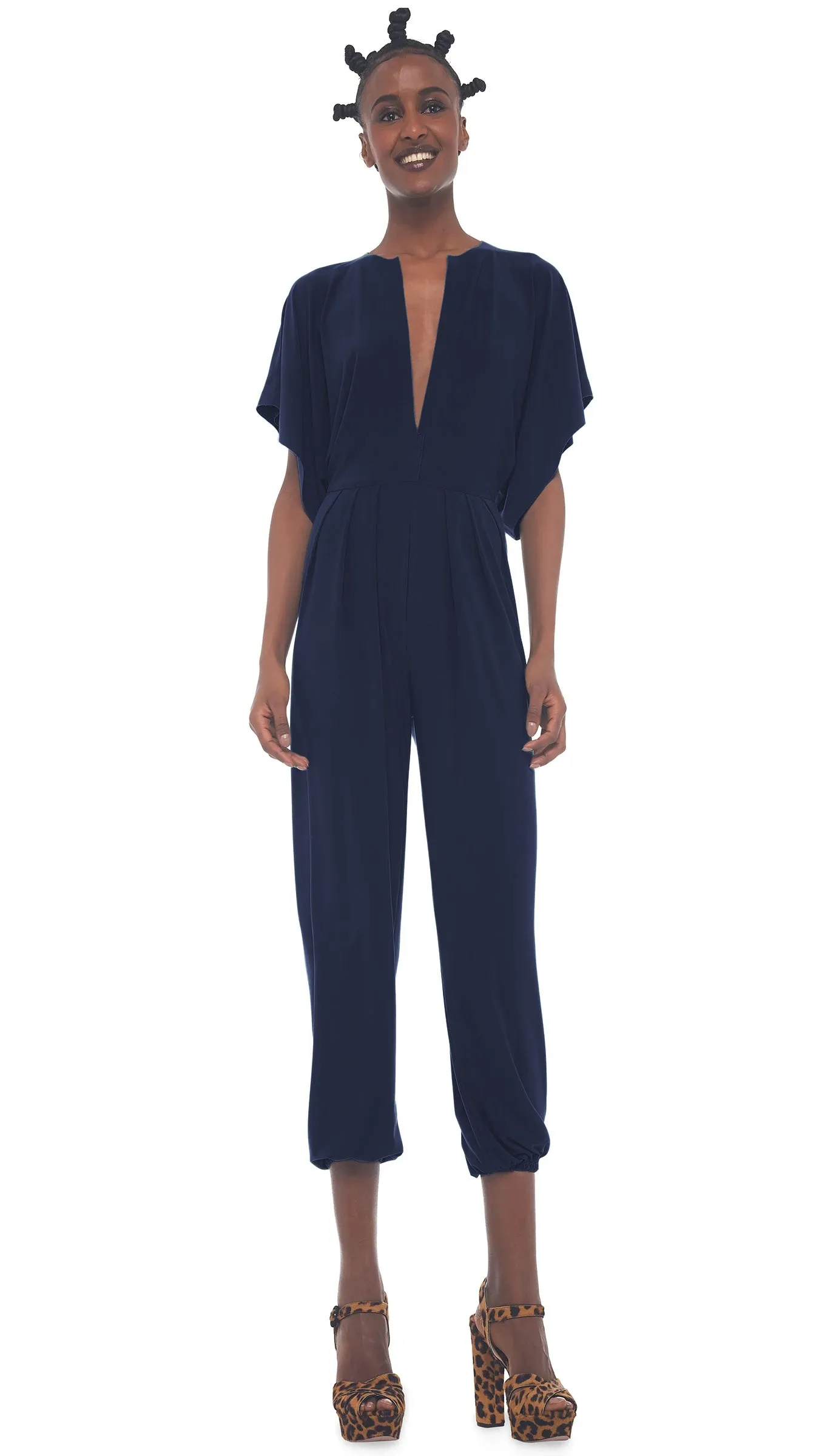 RECTANGLE JOG JUMPSUIT sold by Norma Kamali