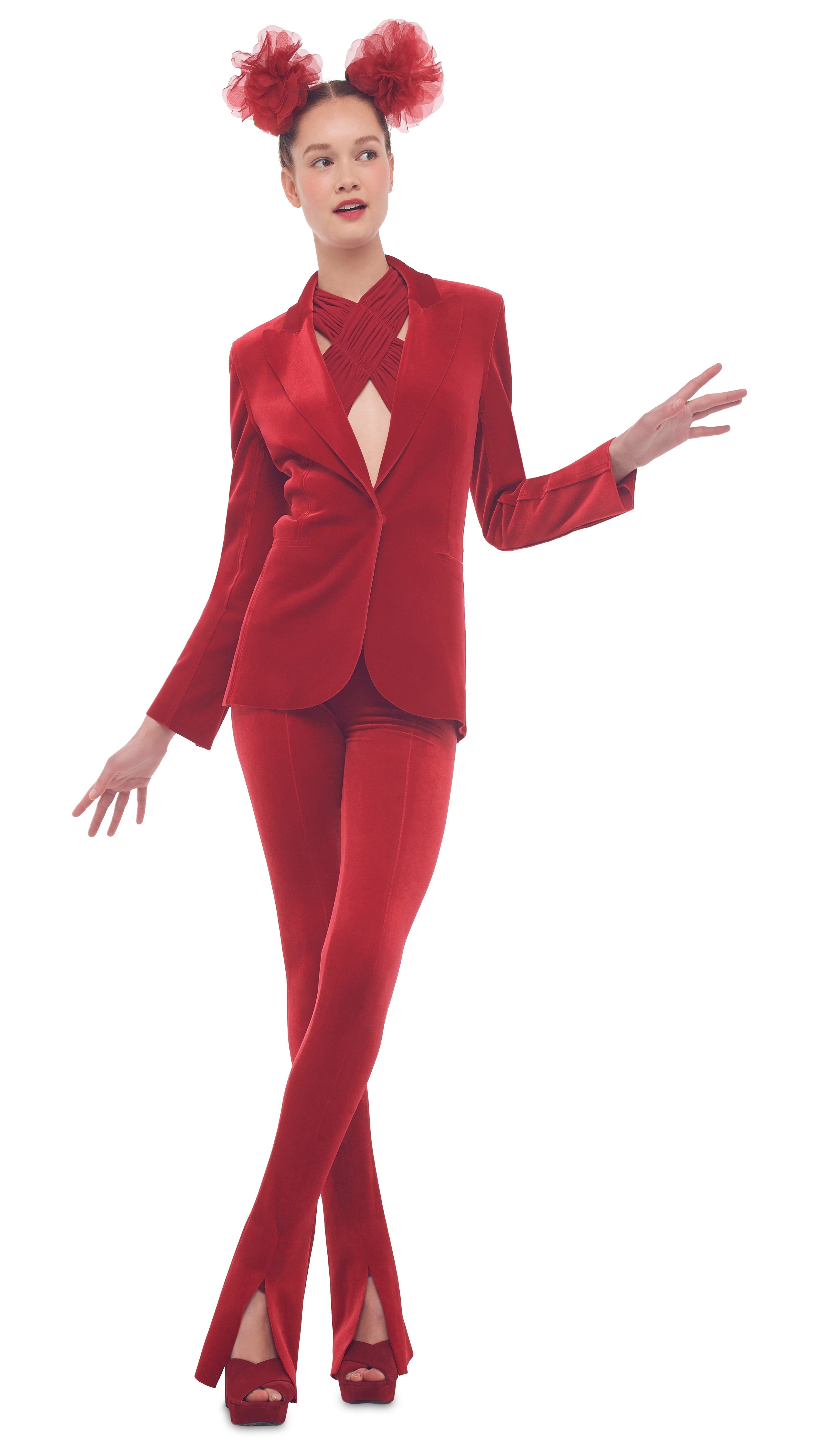 SINGLE BREASTED JACKET sold by Norma Kamali product image thumbnail 4