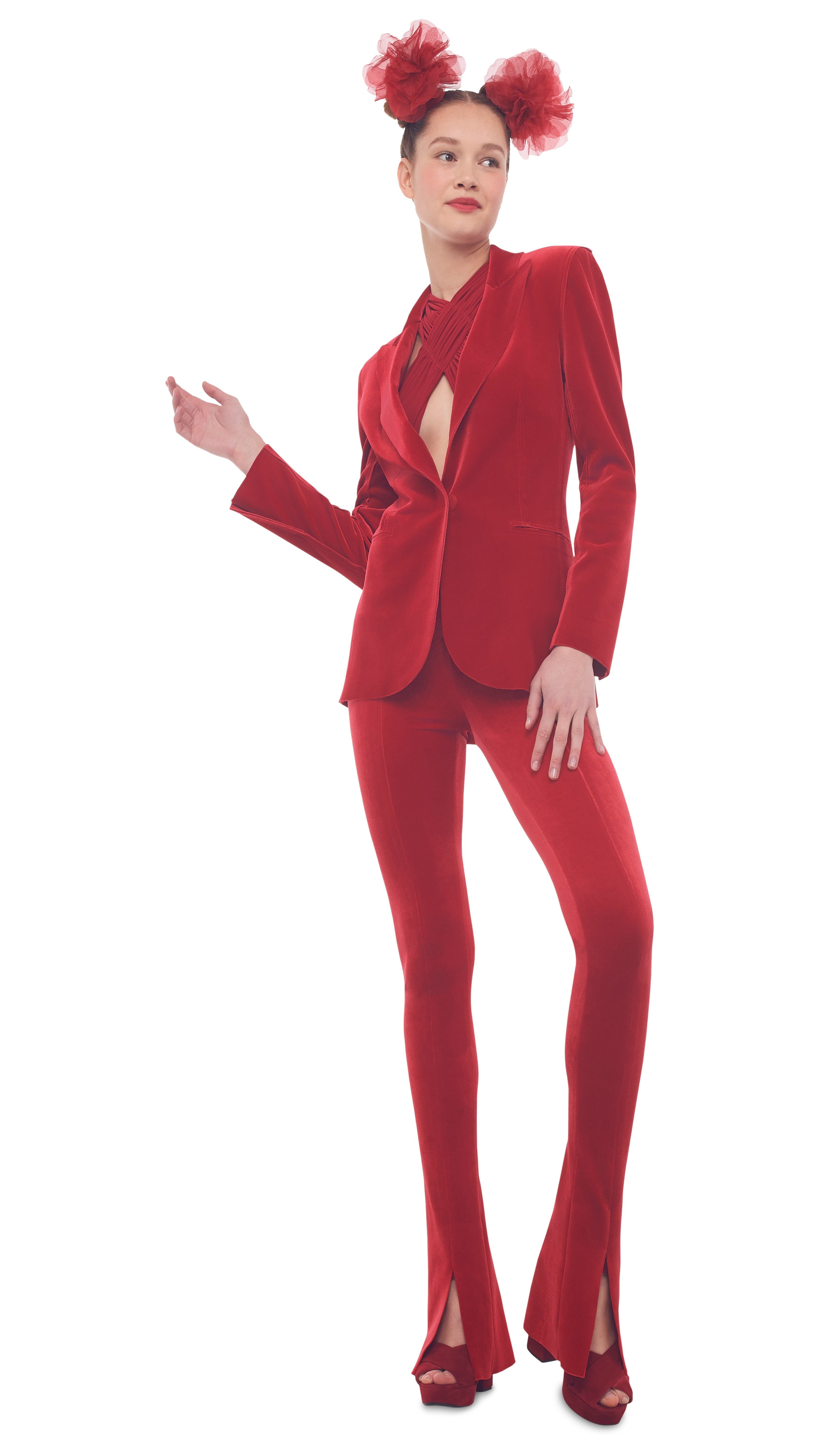 SINGLE BREASTED JACKET sold by Norma Kamali product image thumbnail 5