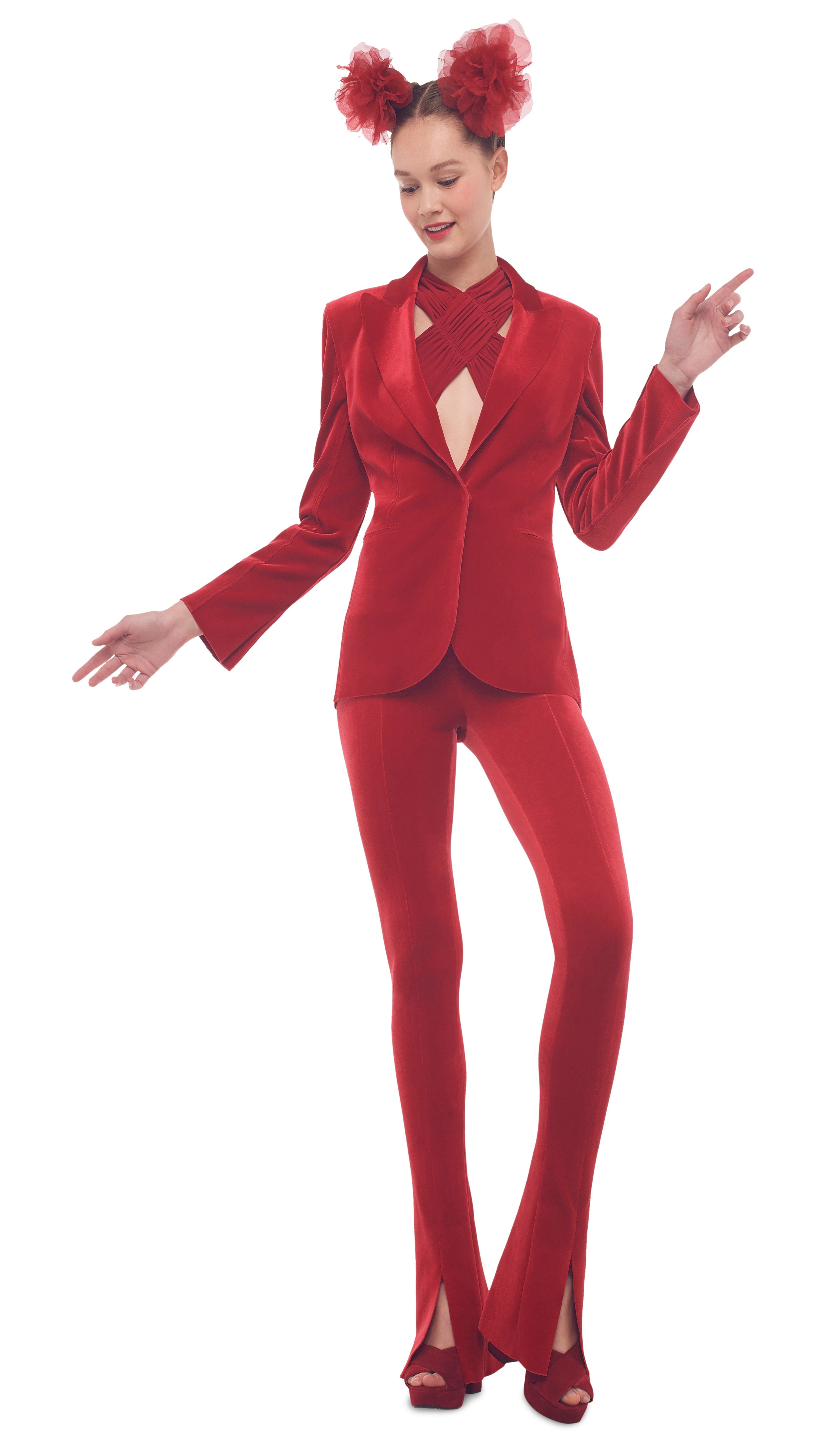 SINGLE BREASTED JACKET sold by Norma Kamali product image thumbnail 6