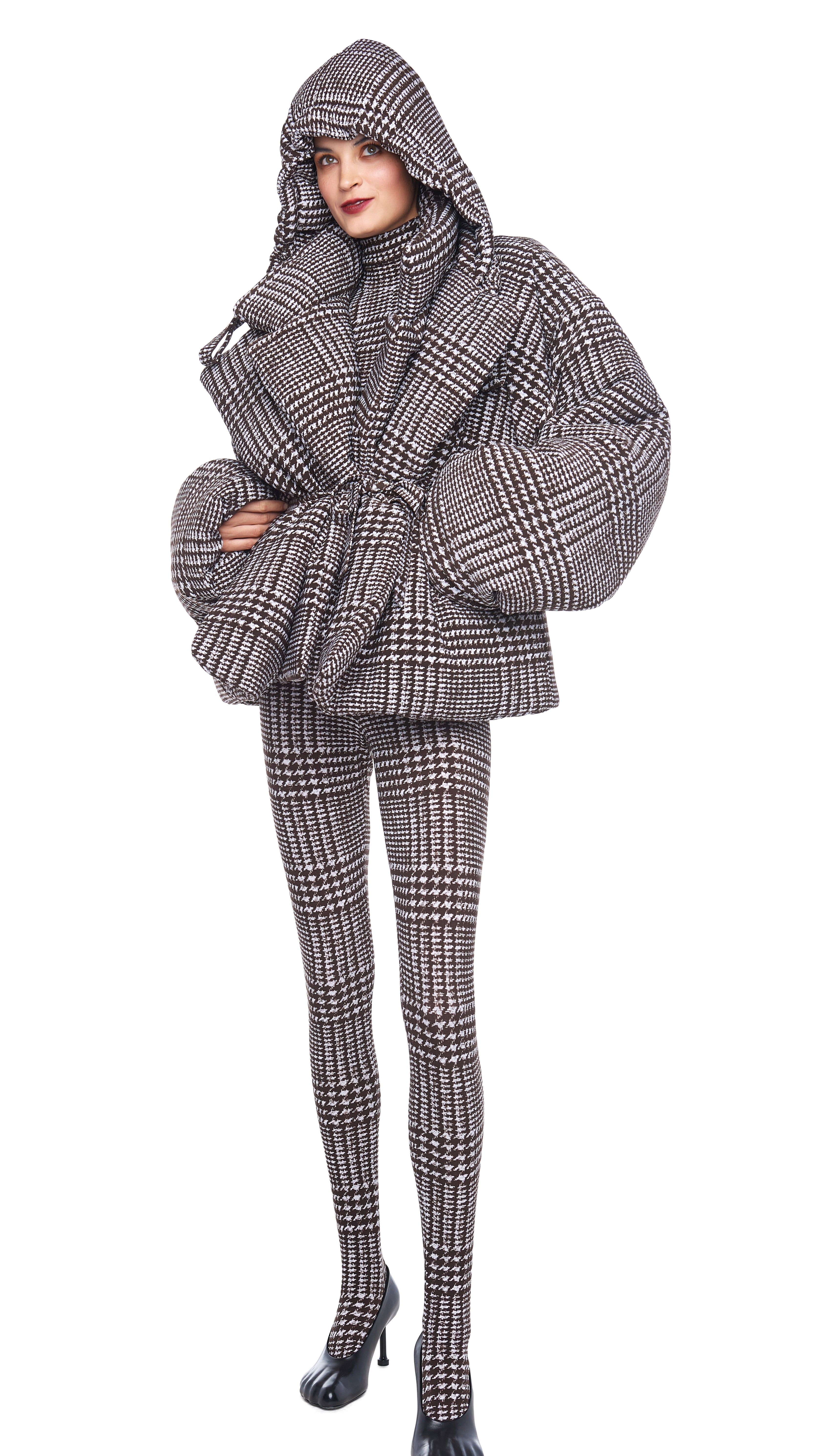 HOODED SLEEPING BAG JACKET sold by Norma Kamali product image thumbnail 4