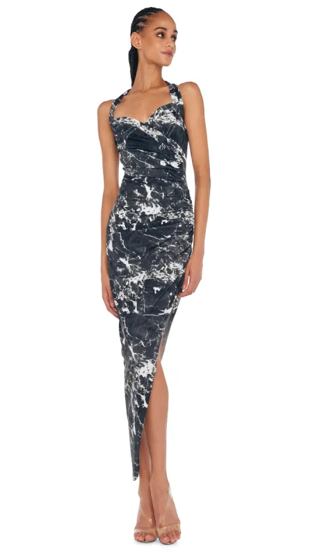 CAYLA SIDE DRAPE GOWN sold by Norma Kamali