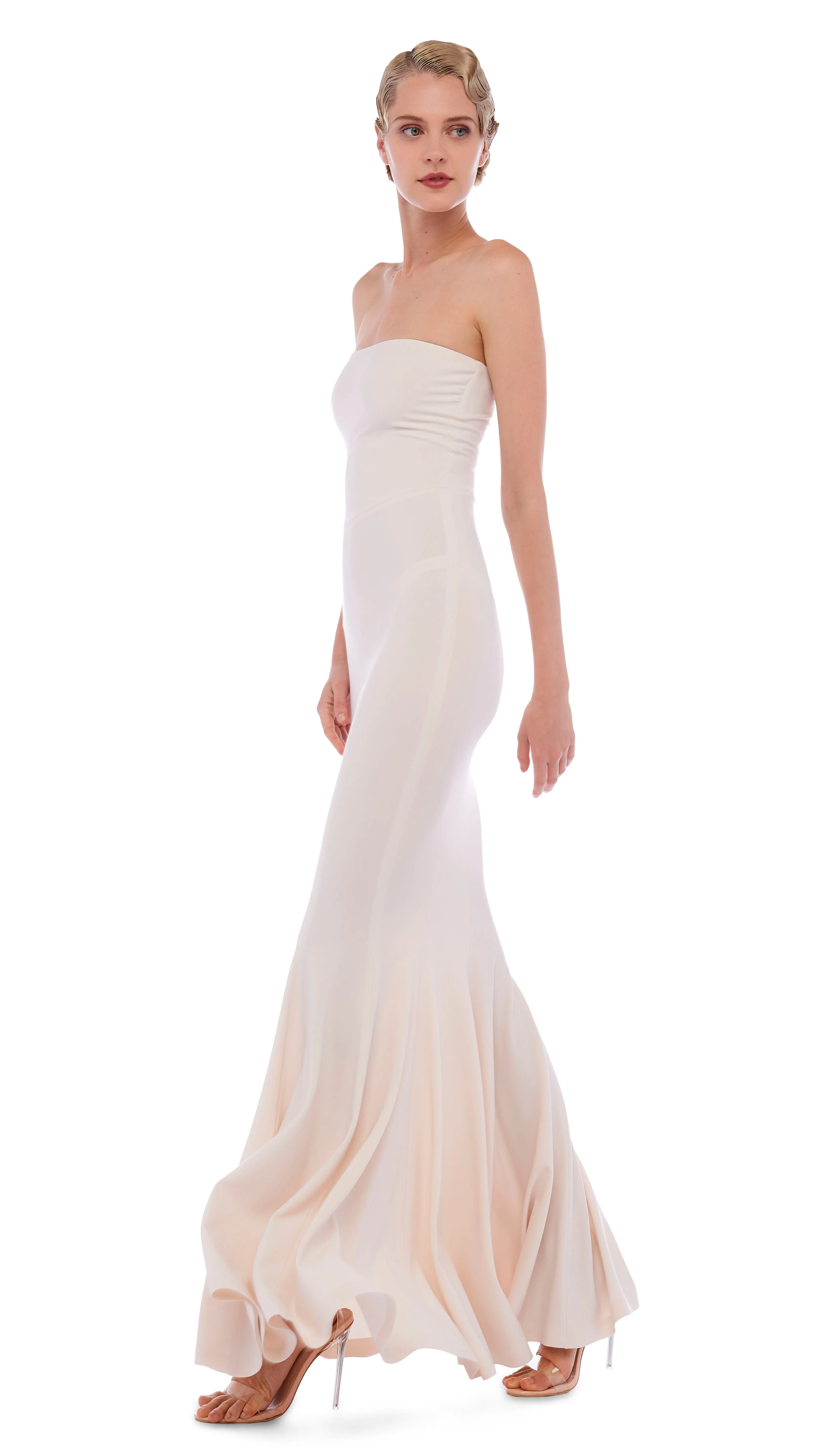 STRAPLESS FISHTAIL GOWN sold by Norma Kamali product image thumbnail 4