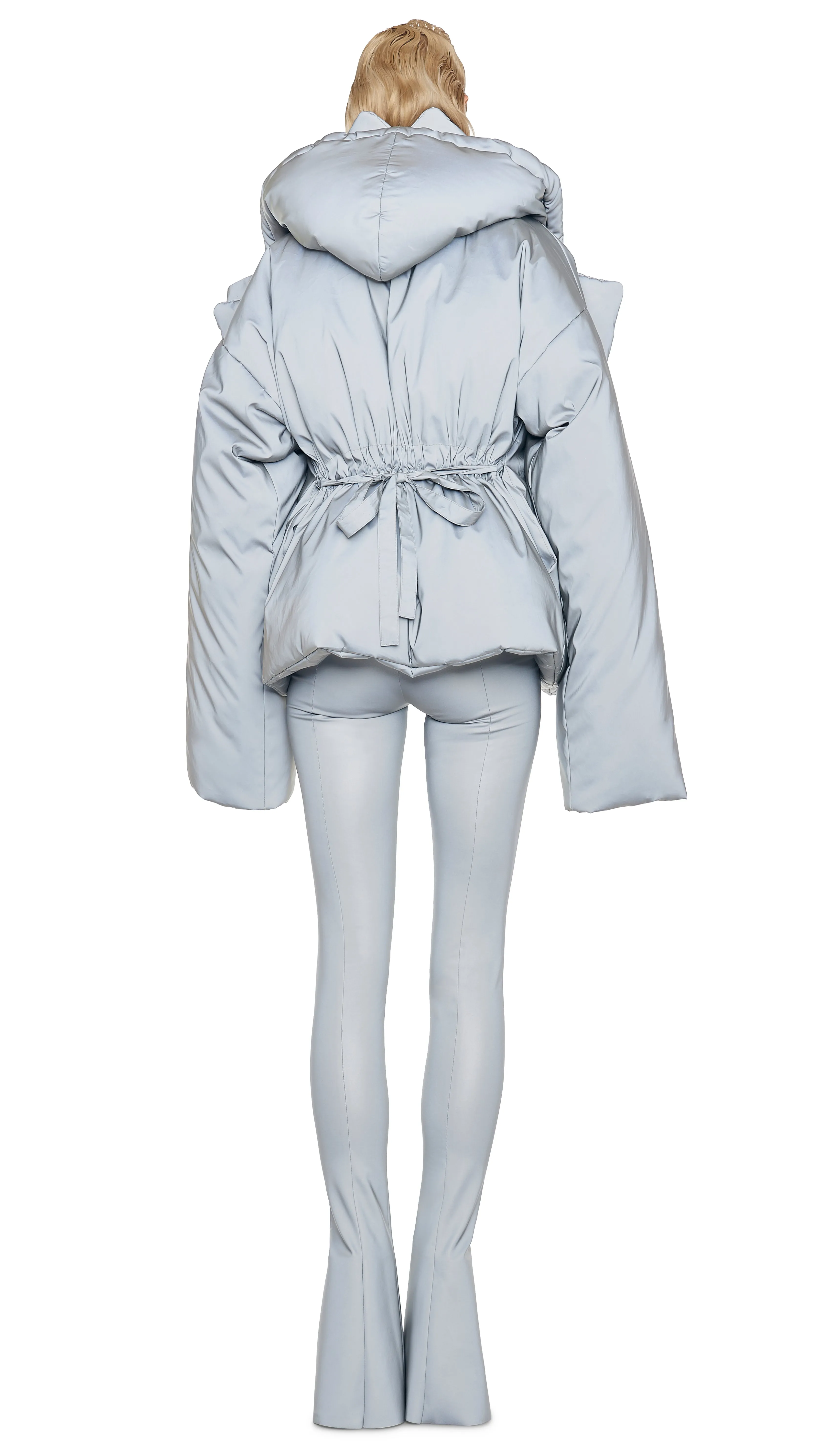 HOODED SLEEPING BAG JACKET sold by Norma Kamali product image thumbnail 3