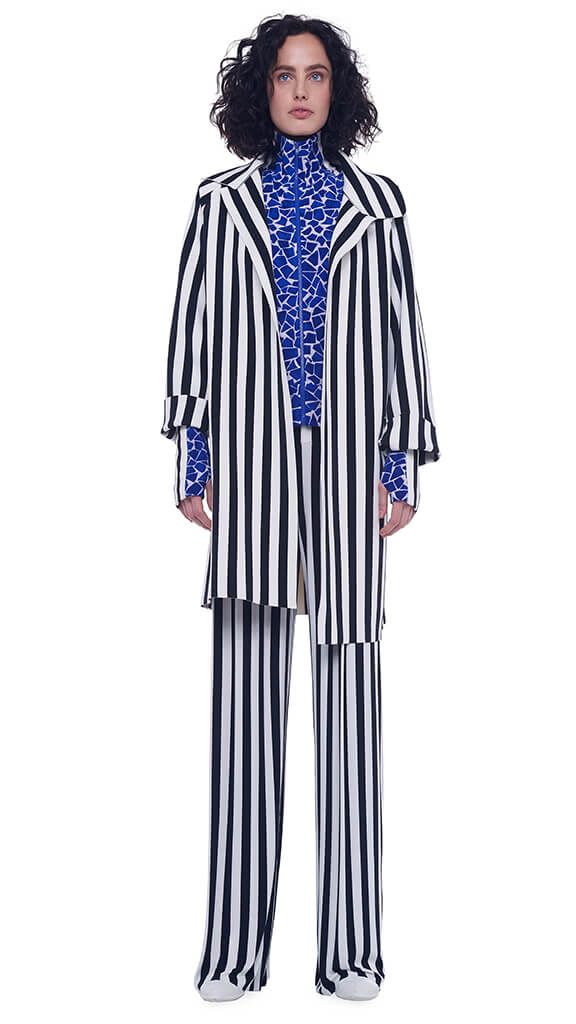 HIGH WAIST PLEAT PANT sold by Norma Kamali