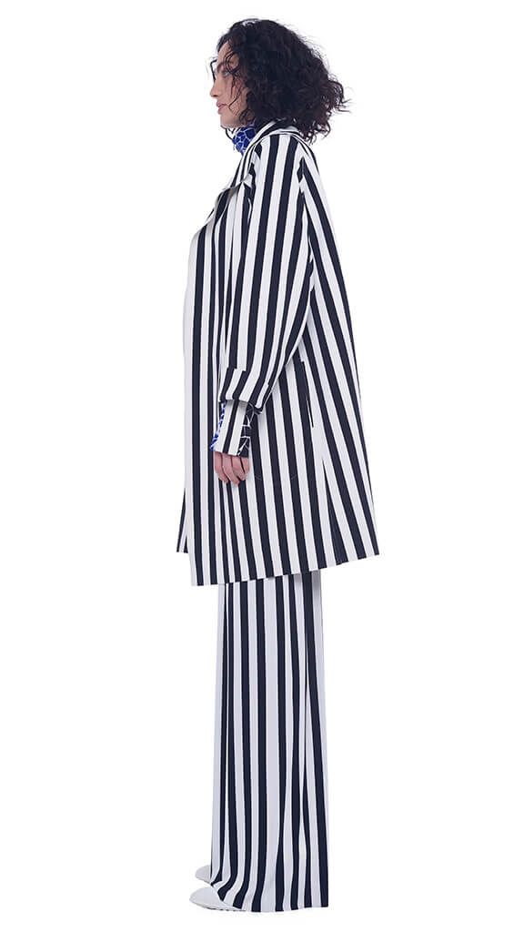 HIGH WAIST PLEAT PANT sold by Norma Kamali product image thumbnail 2