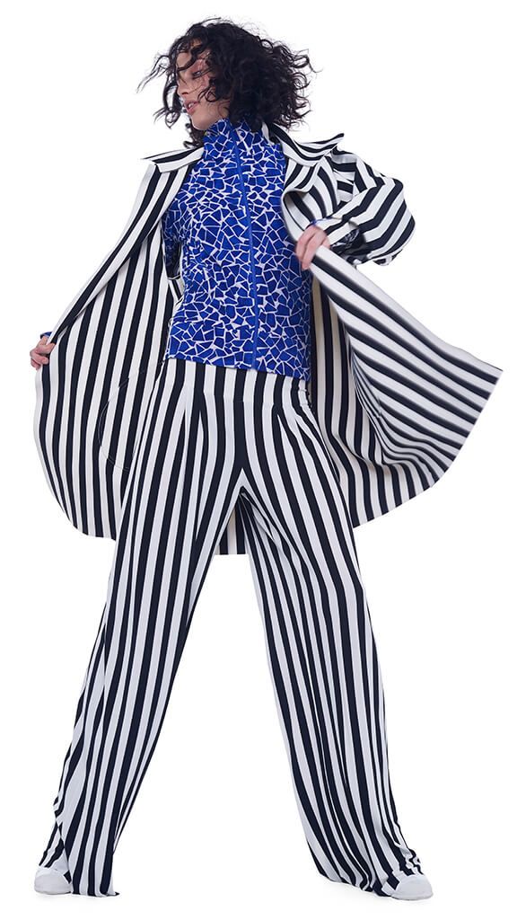 HIGH WAIST PLEAT PANT sold by Norma Kamali product image thumbnail 4