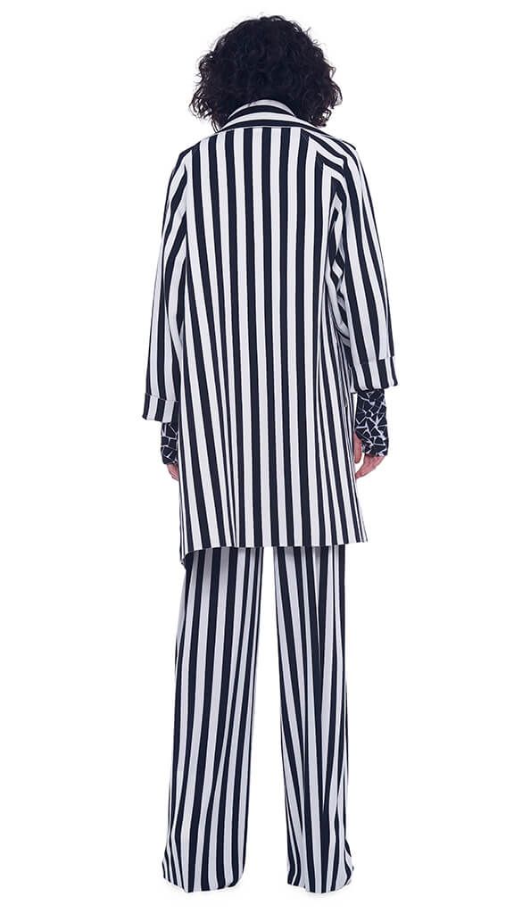 HIGH WAIST PLEAT PANT sold by Norma Kamali product image thumbnail 3