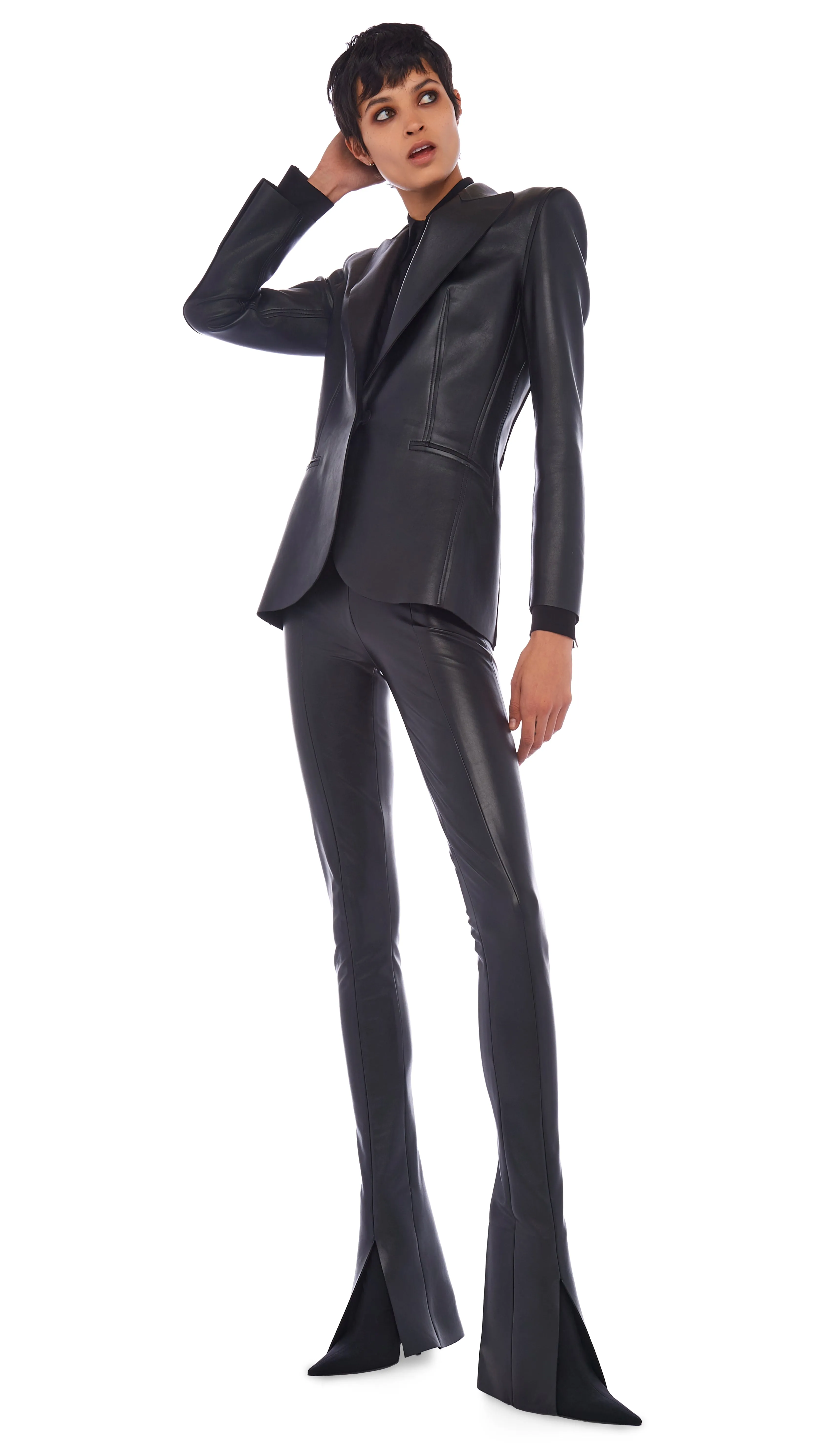 CLASSIC SINGLE BREASTED JACKET sold by Norma Kamali product image thumbnail 5