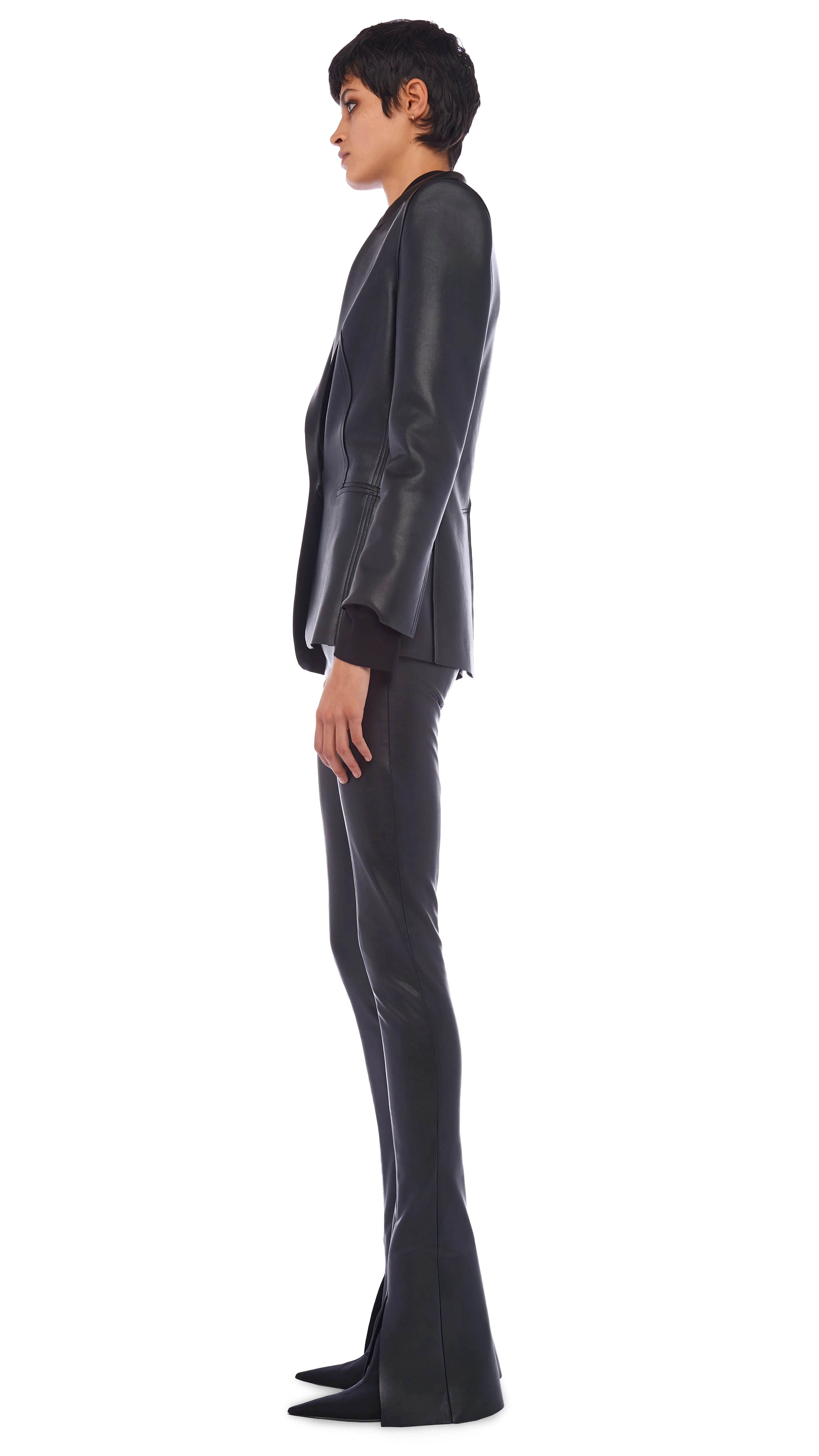 CLASSIC SINGLE BREASTED JACKET sold by Norma Kamali product image thumbnail 2