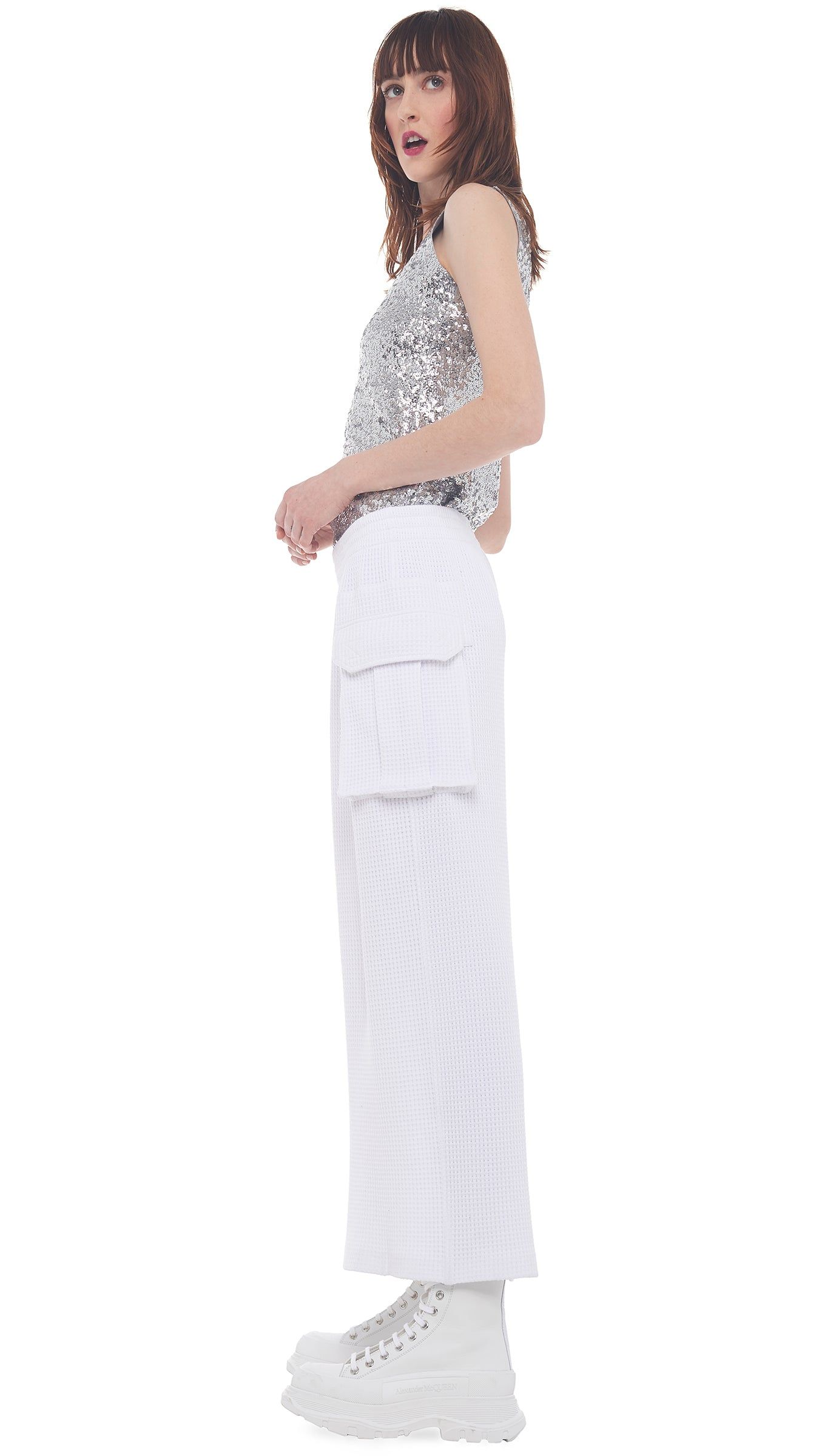 SEQUIN SWING TOP sold by Norma Kamali product image thumbnail 2
