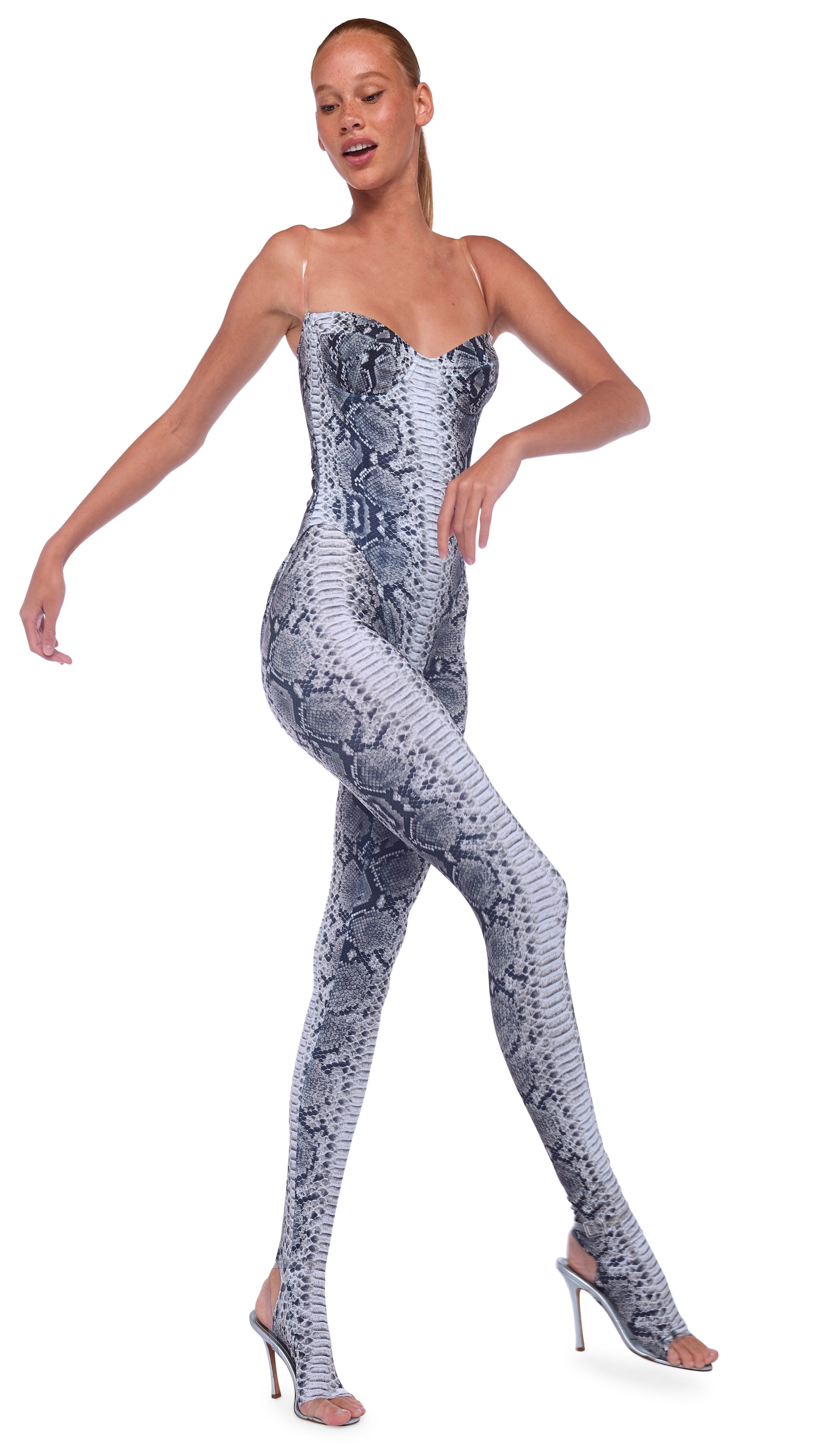 LEGGING WITH FOOTIE sold by Norma Kamali product image thumbnail 5