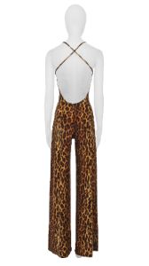 LOW BACK SLIP JUMPSUIT sold by Norma Kamali
