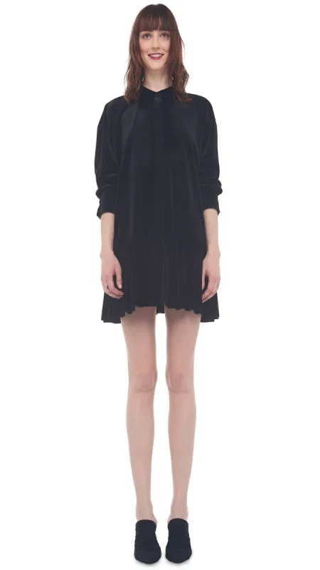 OVERSIZE BF RUFFLE NK SHIRT sold by Norma Kamali