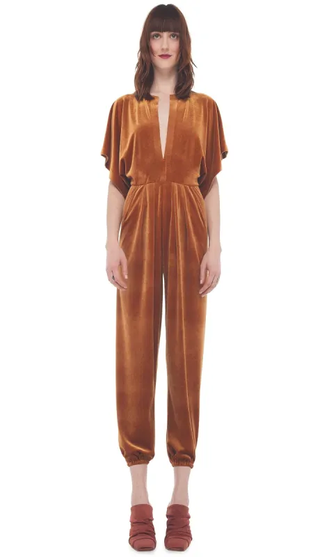 RECTANGLE JOG JUMPSUIT sold by Norma Kamali